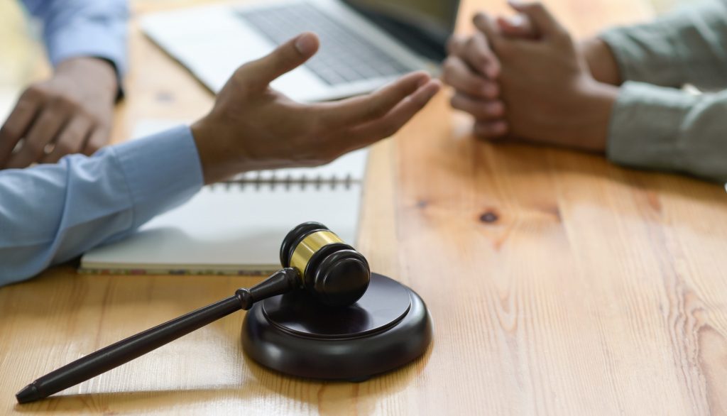 Cropped shot of Lawyer for legal consulting.